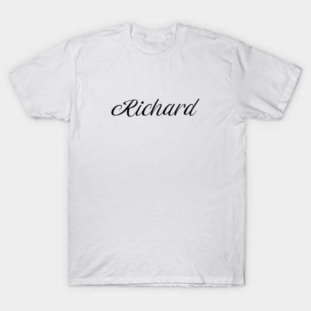 Name Richard T-Shirt by gulden